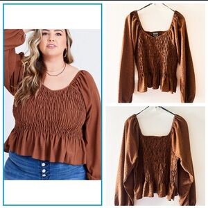 - Arula super comfy smocked top